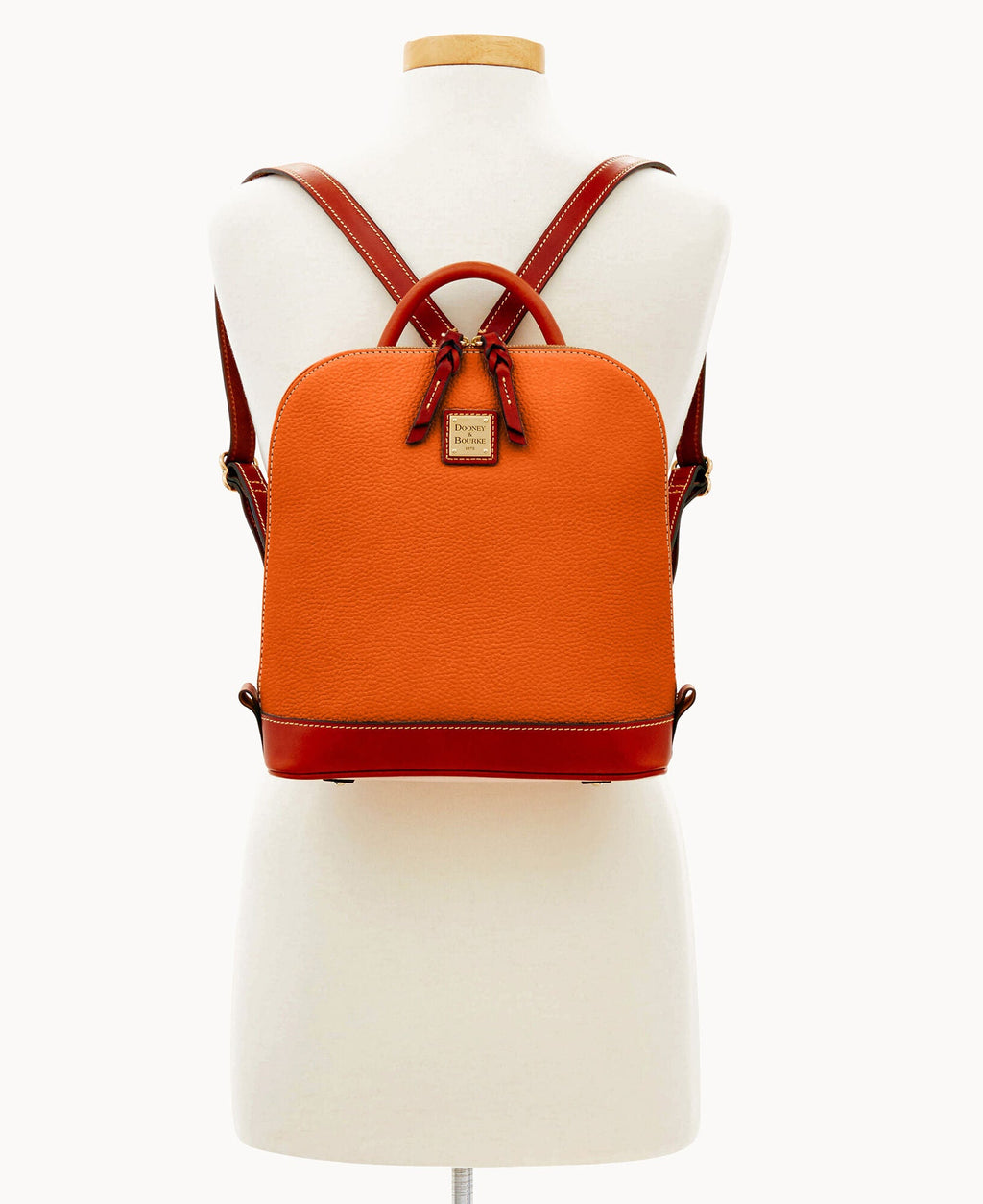 Pebble Grain Zip Pod Backpack - Image 56
