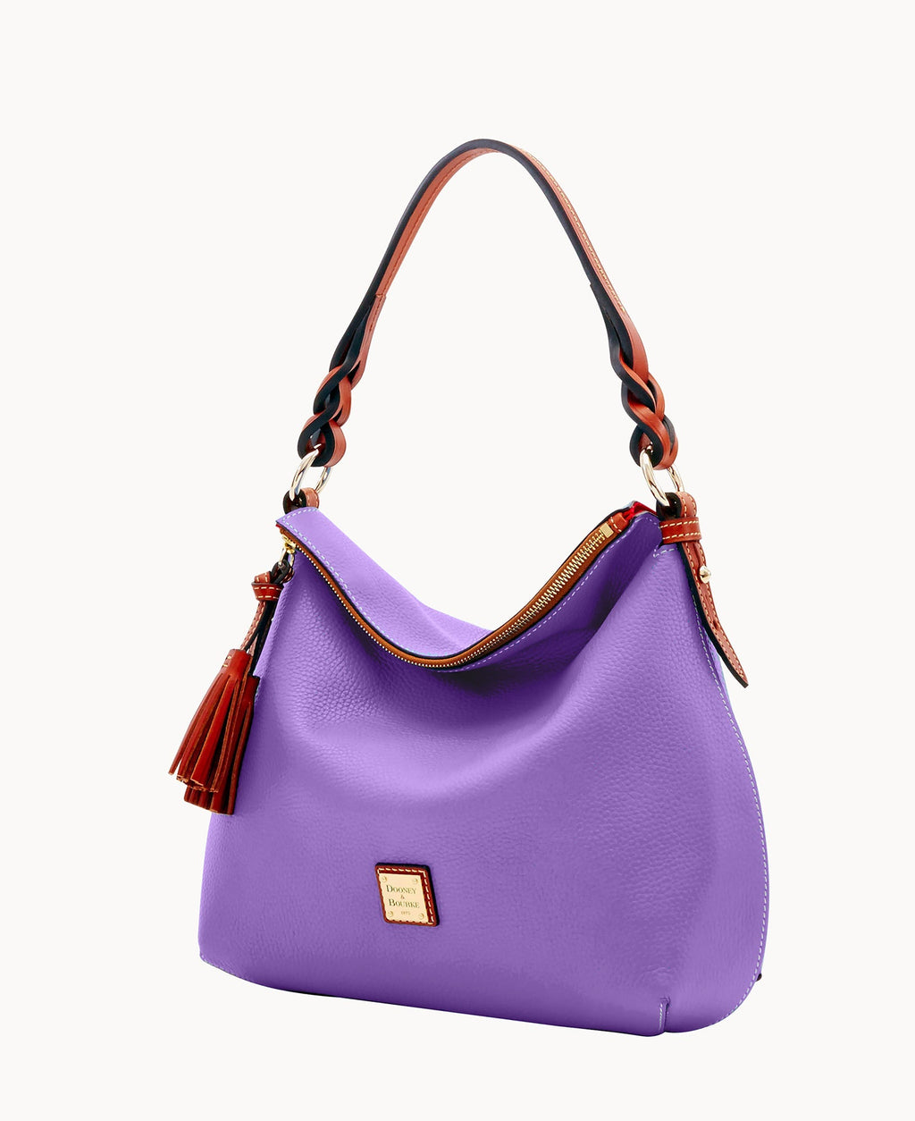 Pebble Grain Twist Strap Hobo - Image 62