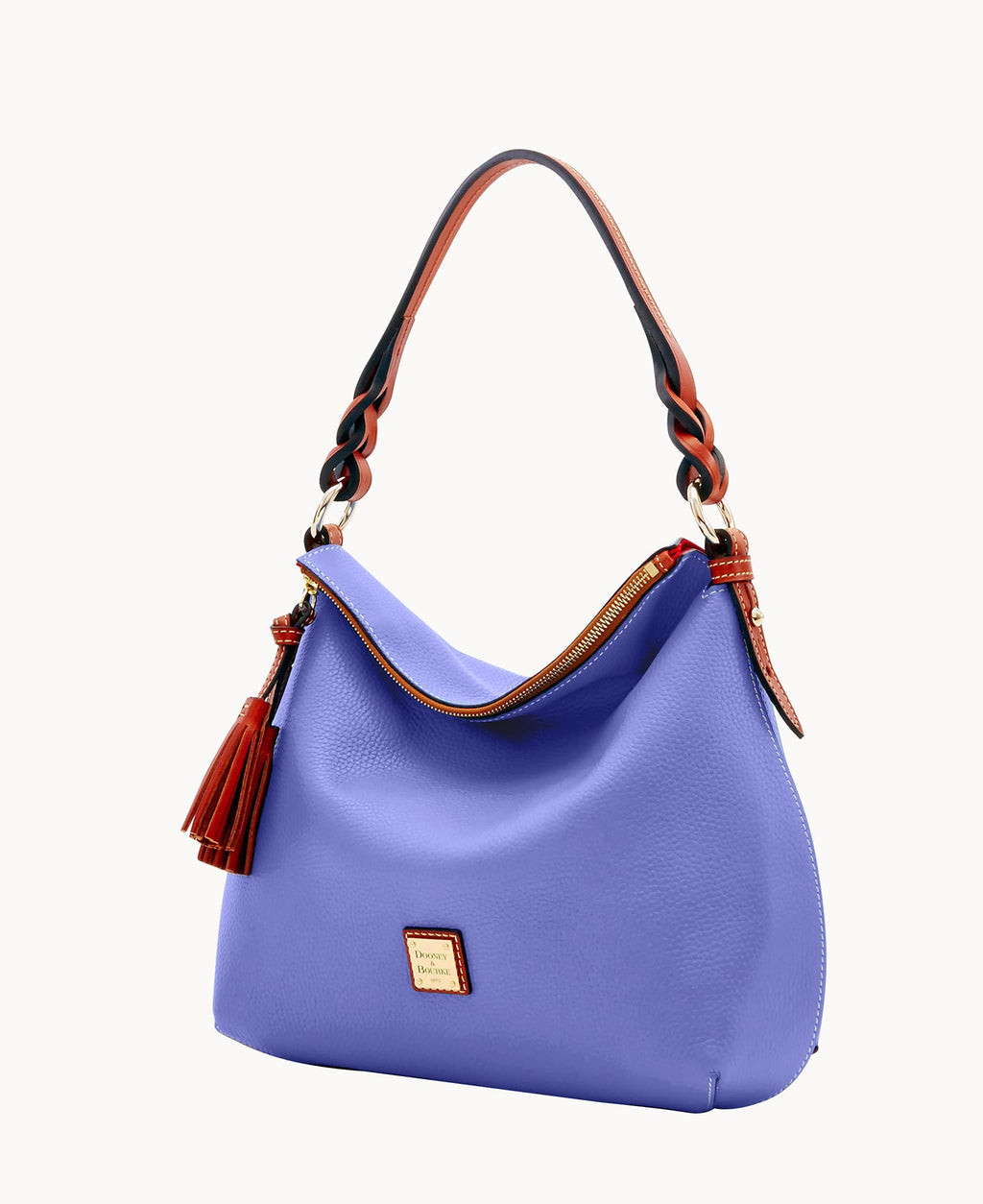 Pebble Grain Twist Strap Hobo - Image 66