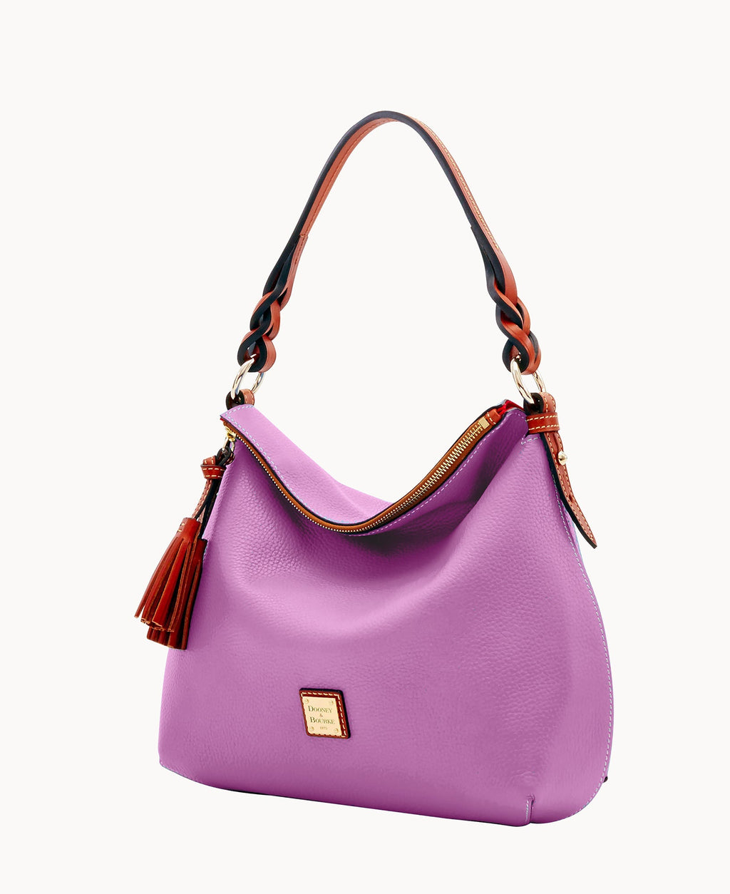 Pebble Grain Twist Strap Hobo - Image 70