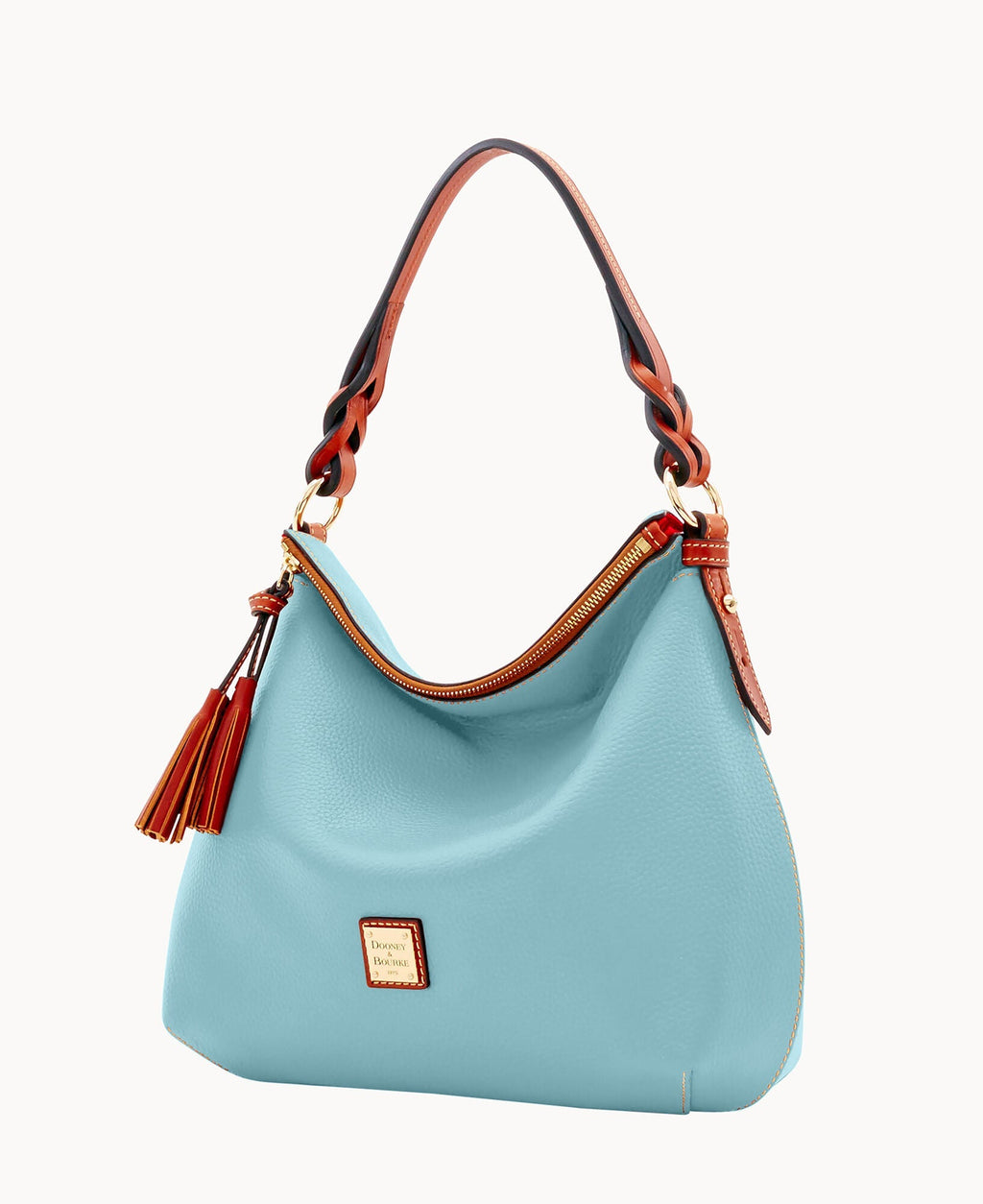 Pebble Grain Twist Strap Hobo - Image 38