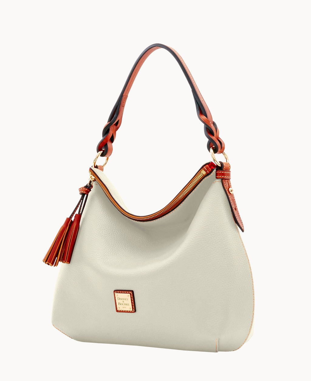 Pebble Grain Twist Strap Hobo - Image 42