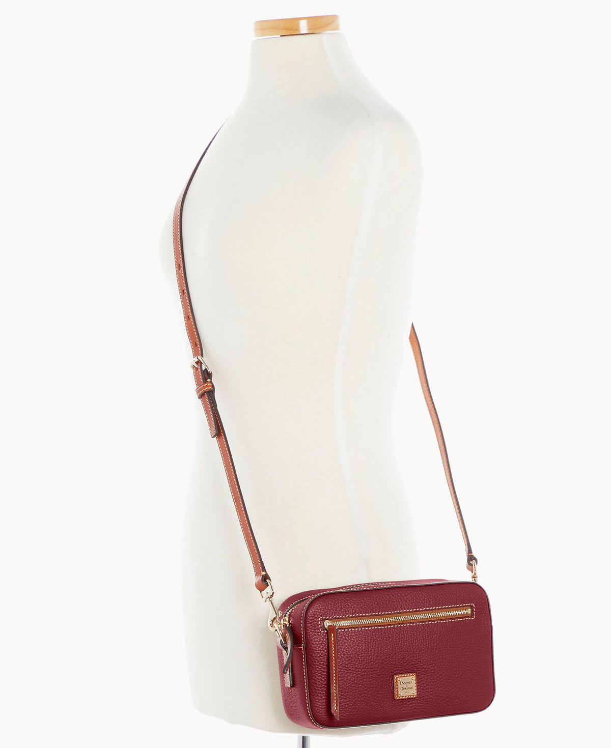 Pebble Grain Camera Zip Crossbody - Image 43