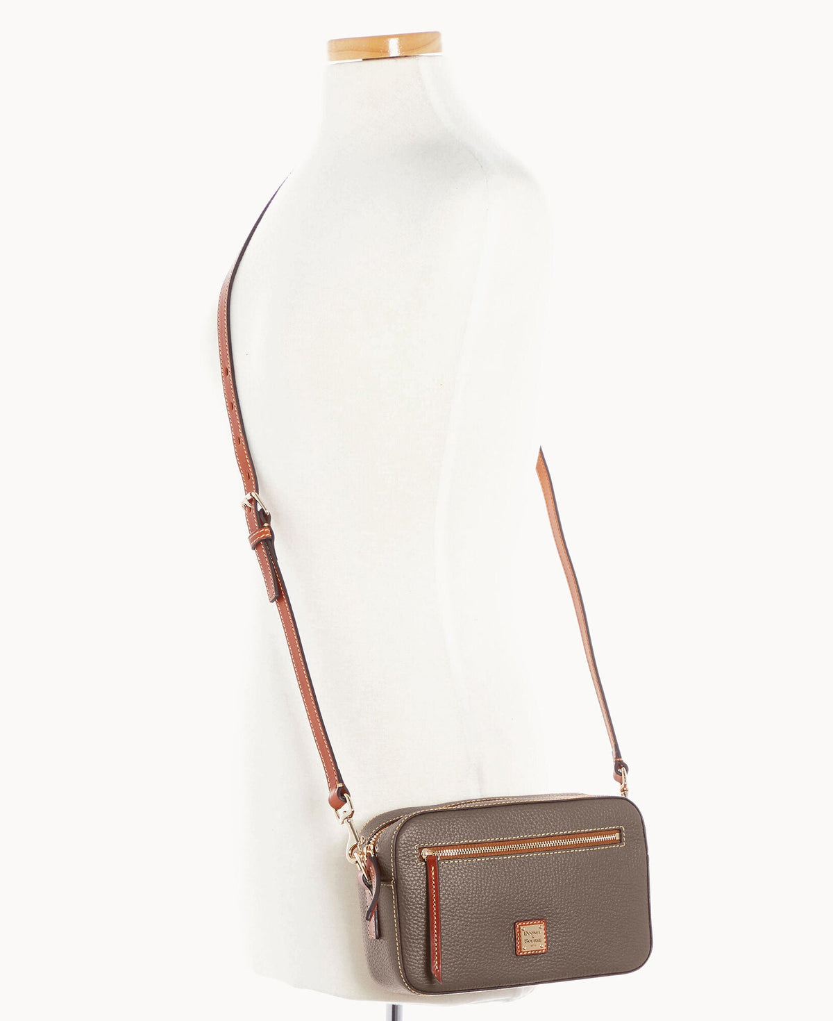 Pebble Grain Camera Zip Crossbody - Image 47