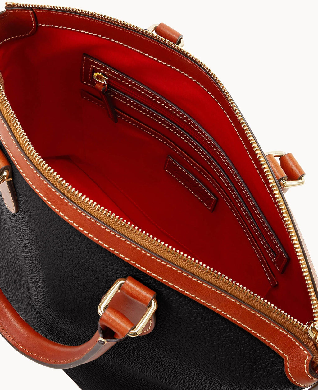 Pebble Grain Domed Satchel - Image 19