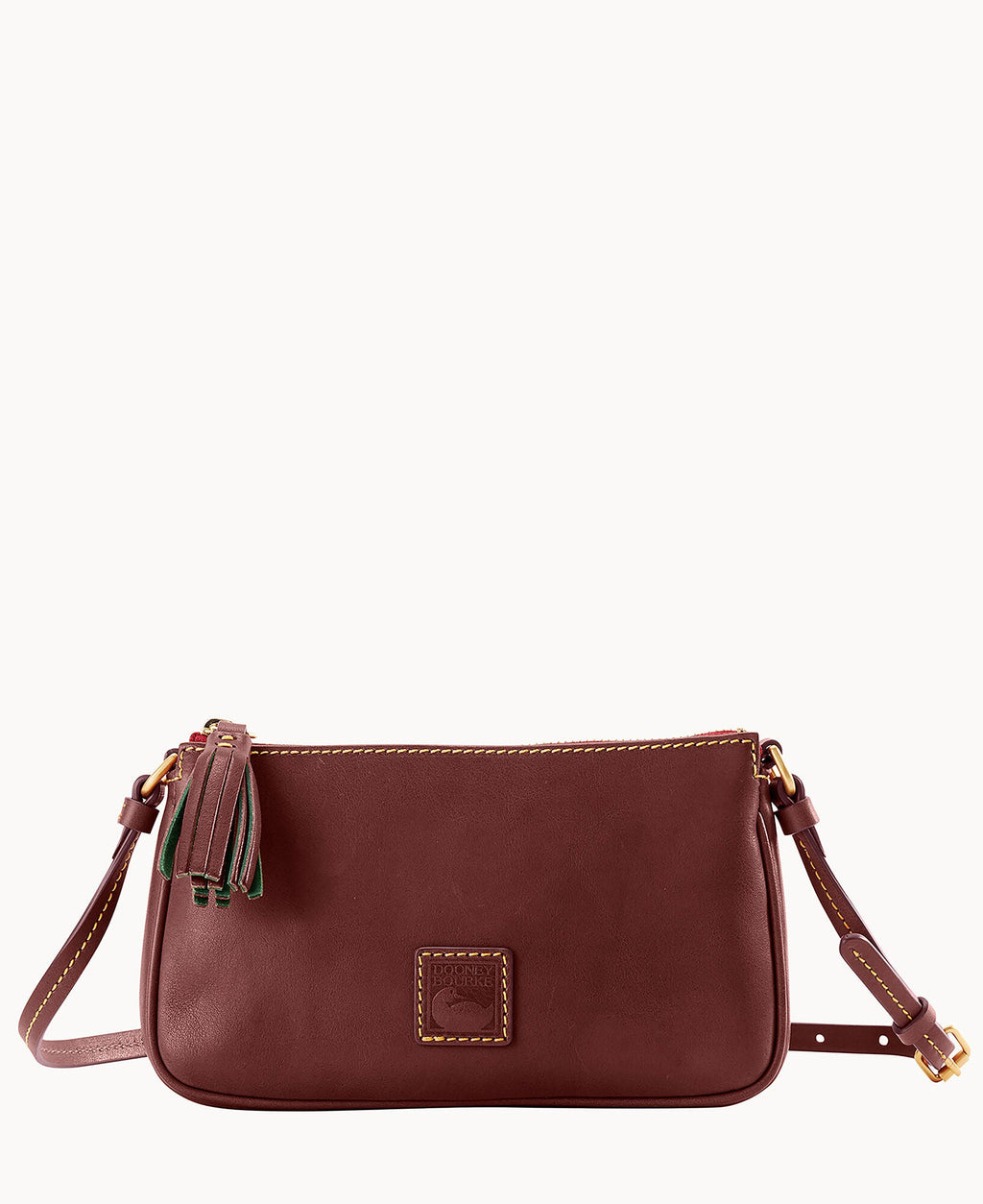 Florentine Slim Crossbody - Chestnut
