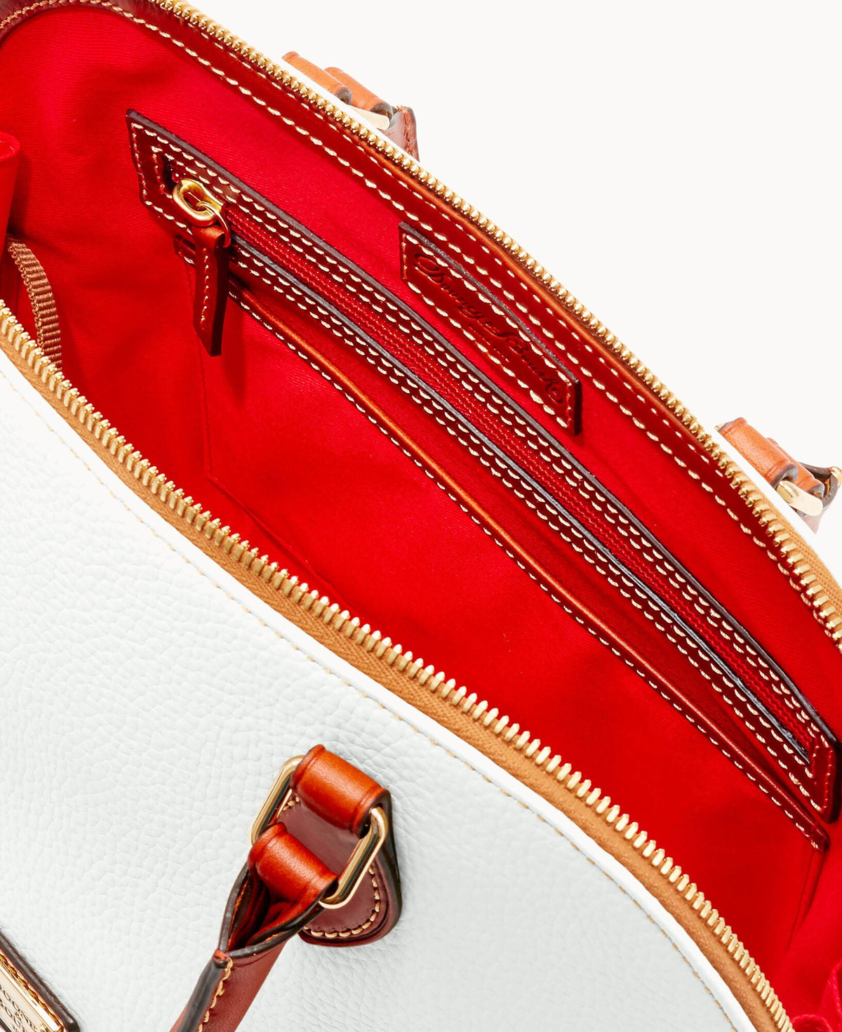 Pebble Grain Zip Zip Satchel - Image 107