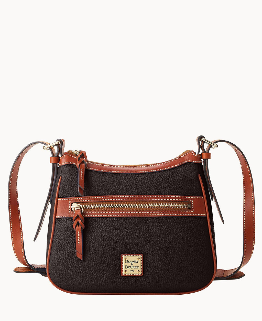 Pebble Grain Small Presley - Brown Tmoro