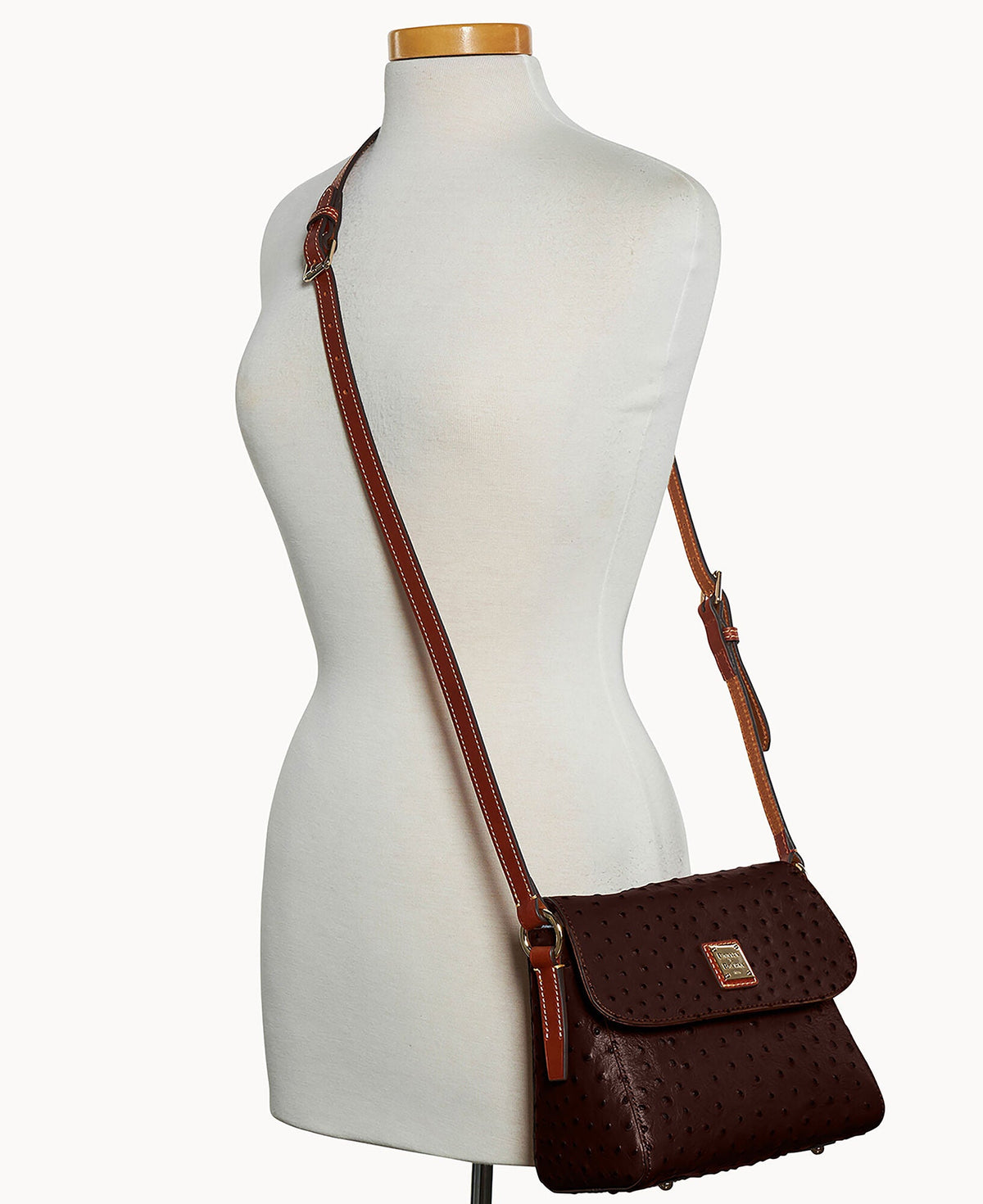 Ostrich Small Eliza Crossbody - Image 20