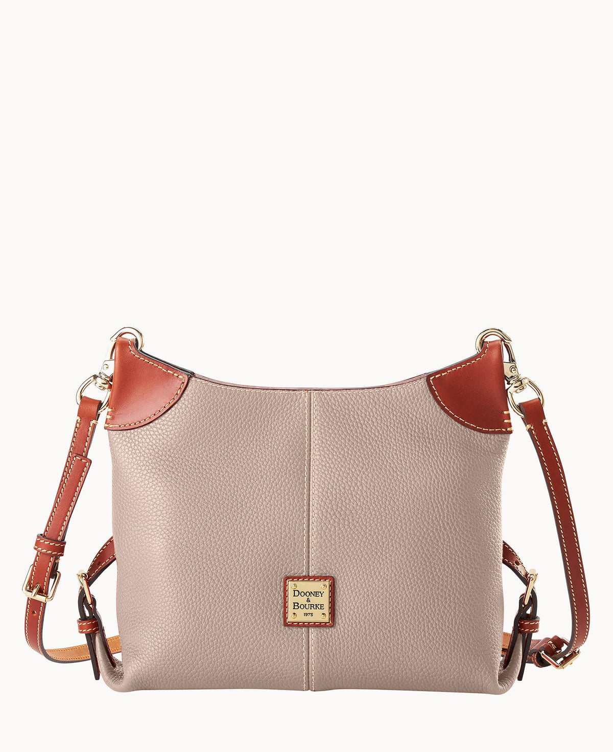 Pebble Grain Small Frederica - Taupe