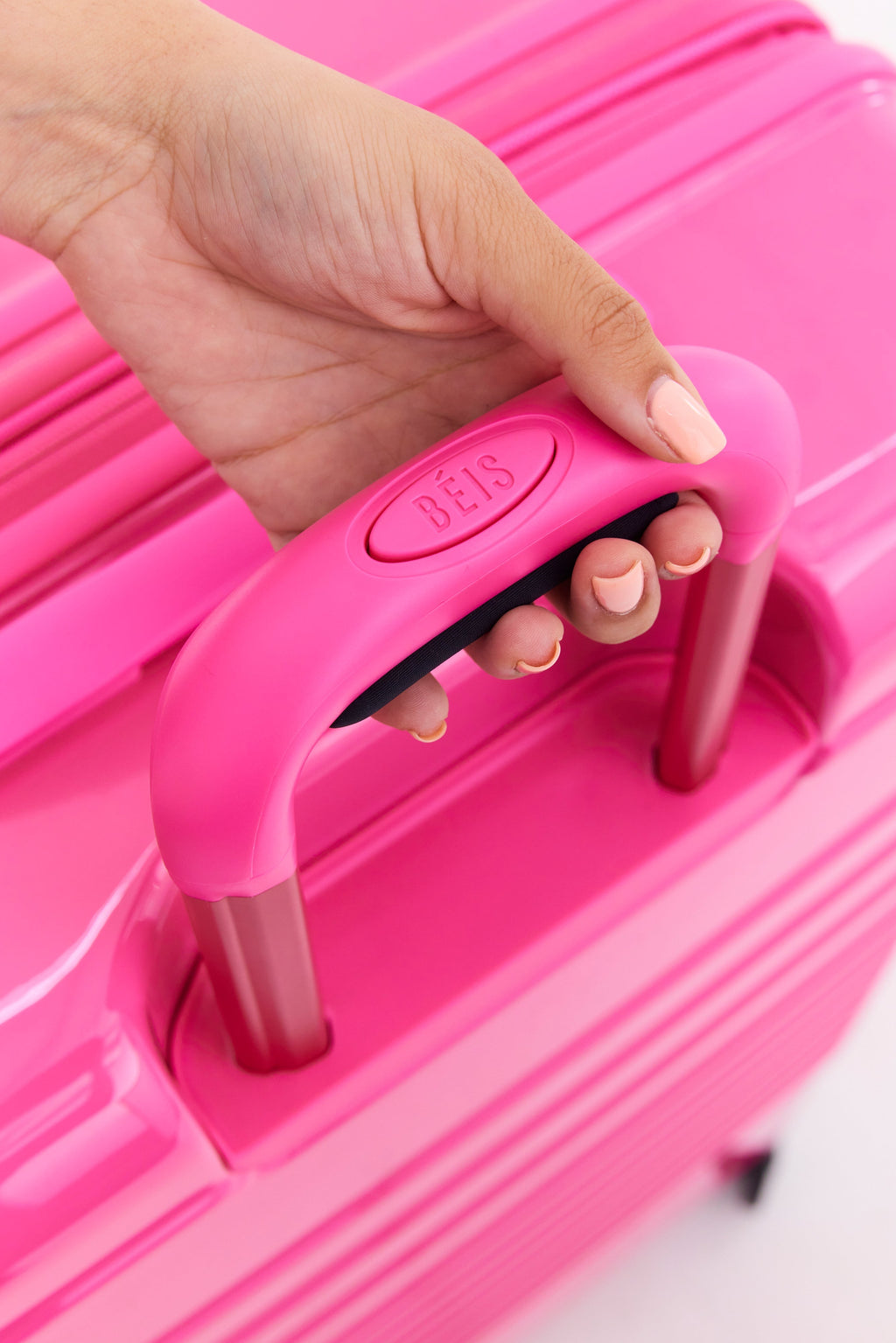 The Large Check-In Roller in Barbie? Pink