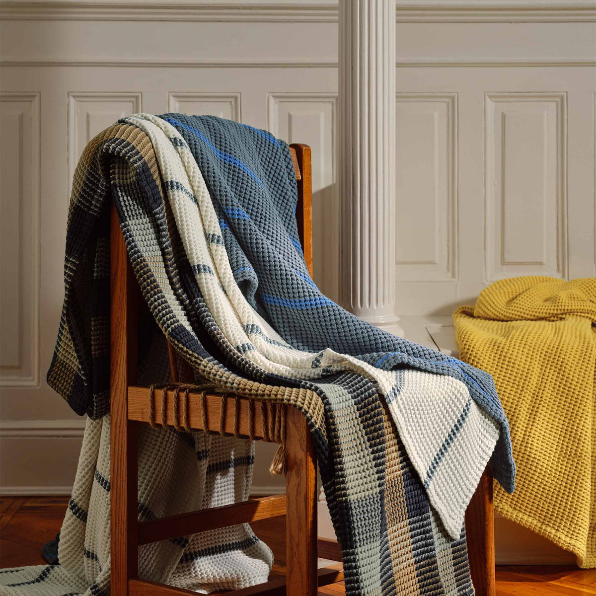 Dreamweave Waffle Throw Blanket - Image 41