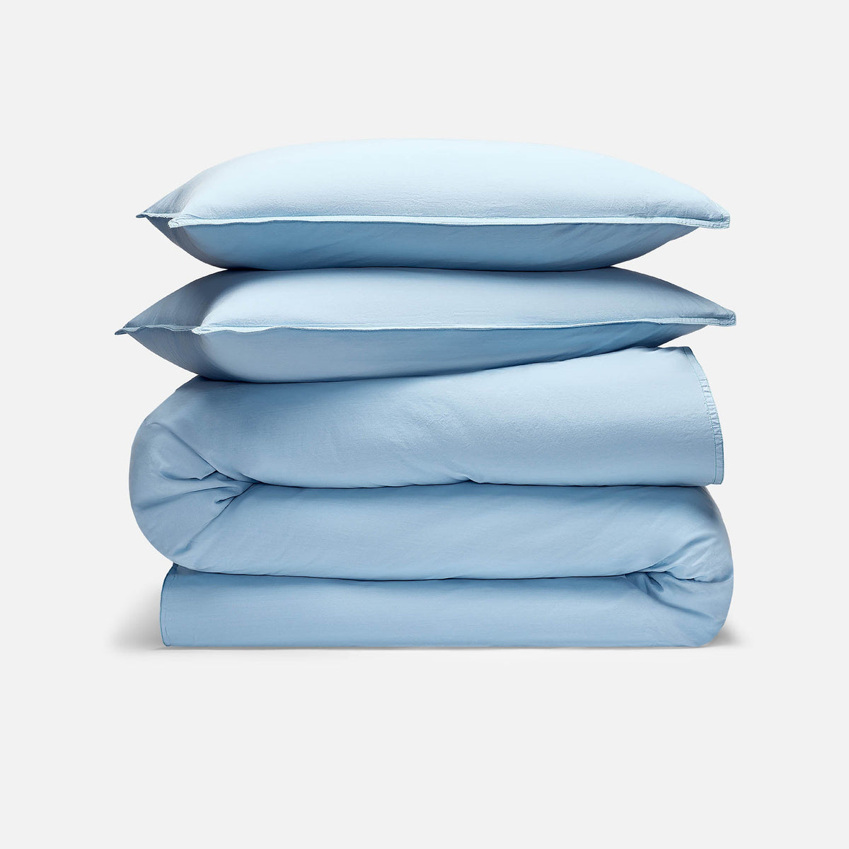 Washed Classic Percale Duvet Set - Image 34