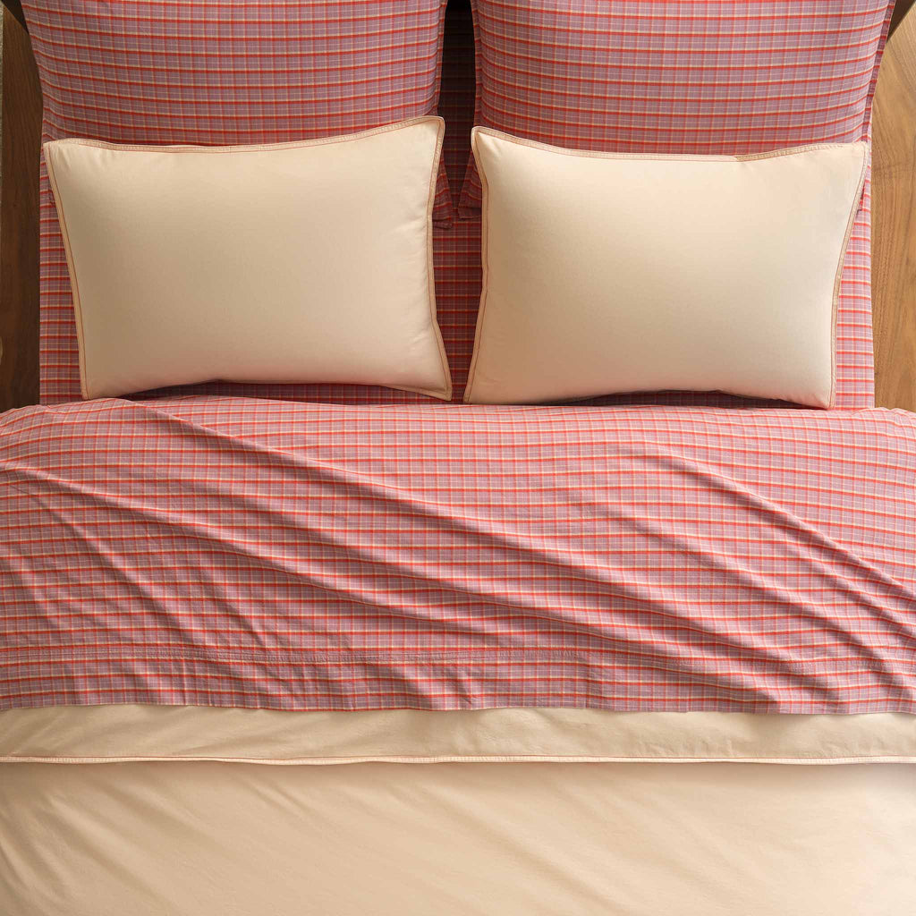 Washed Classic Percale Duvet Set - Image 33