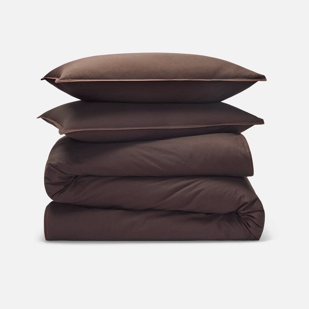 Washed Classic Percale Duvet Set - Image 82