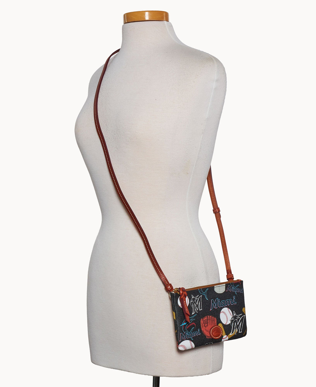 MLB Marlins Top Zip Crossbody - Image 4