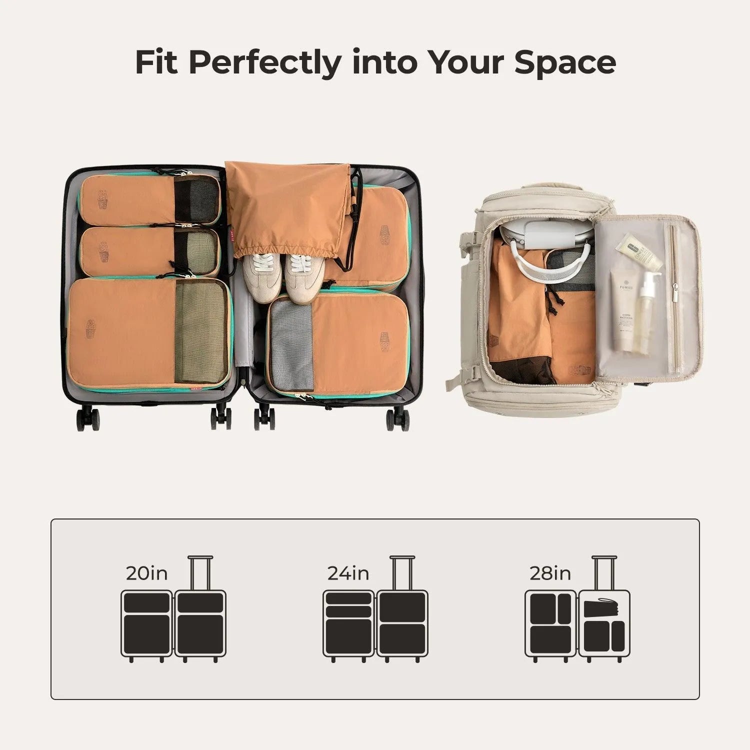 Blast Packing Cubes