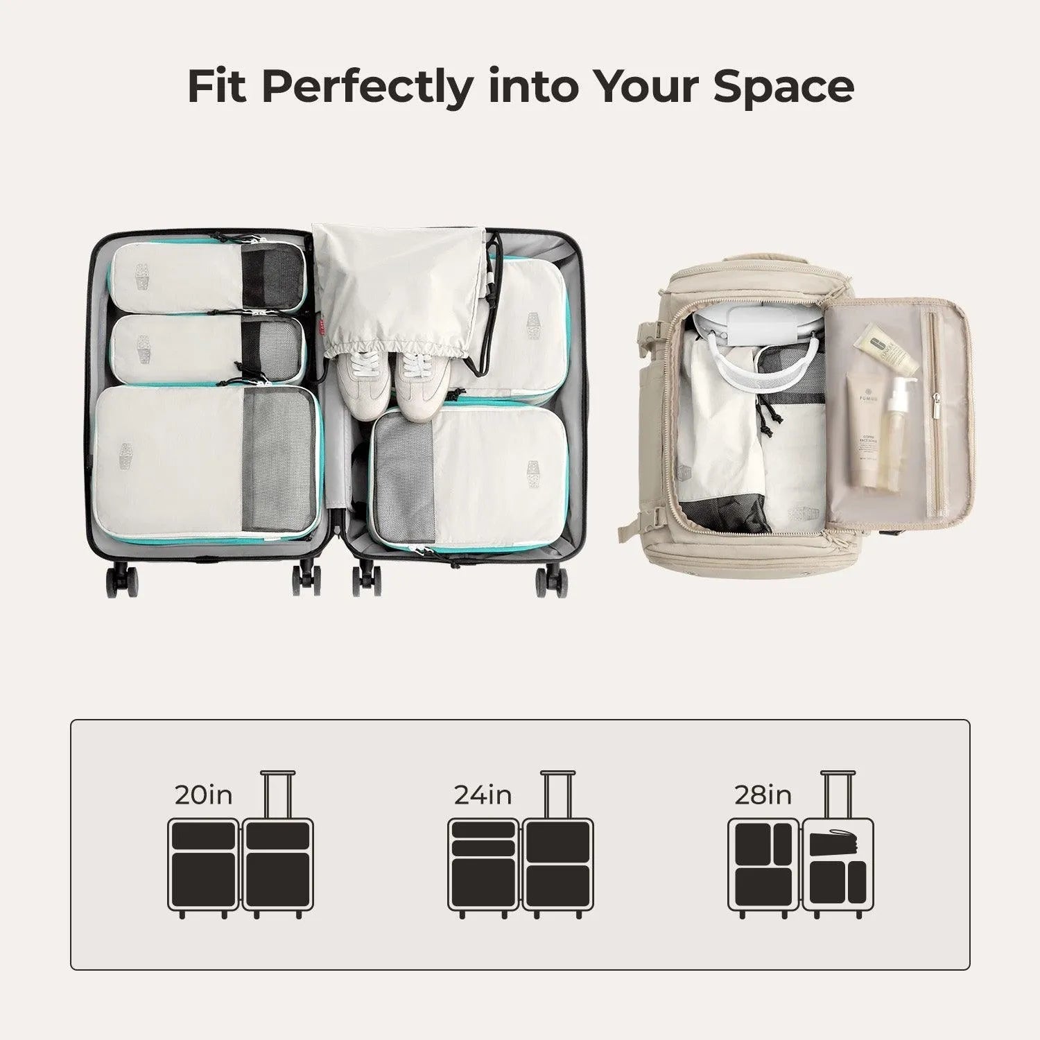 Blast Packing Cubes