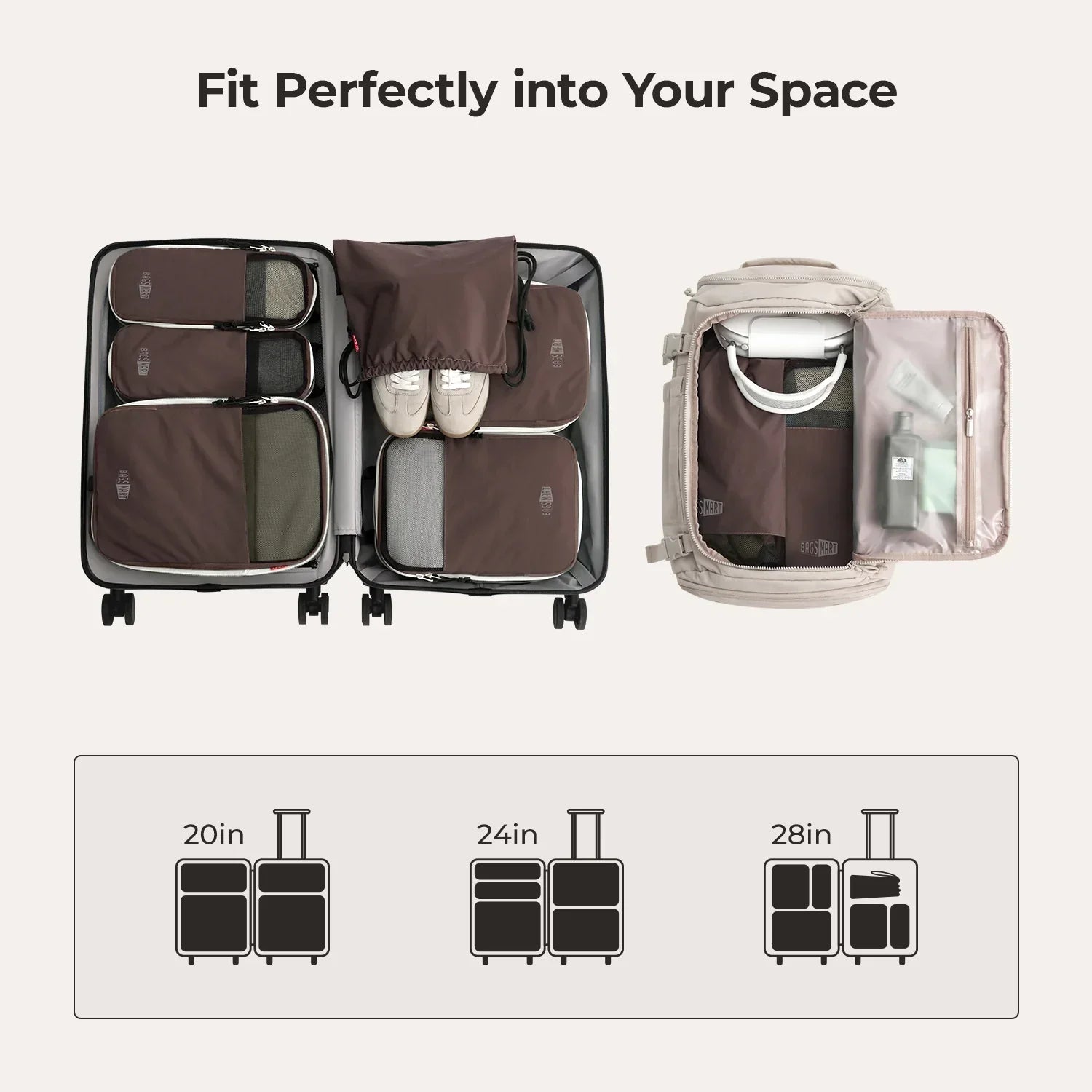 Blast Packing Cubes