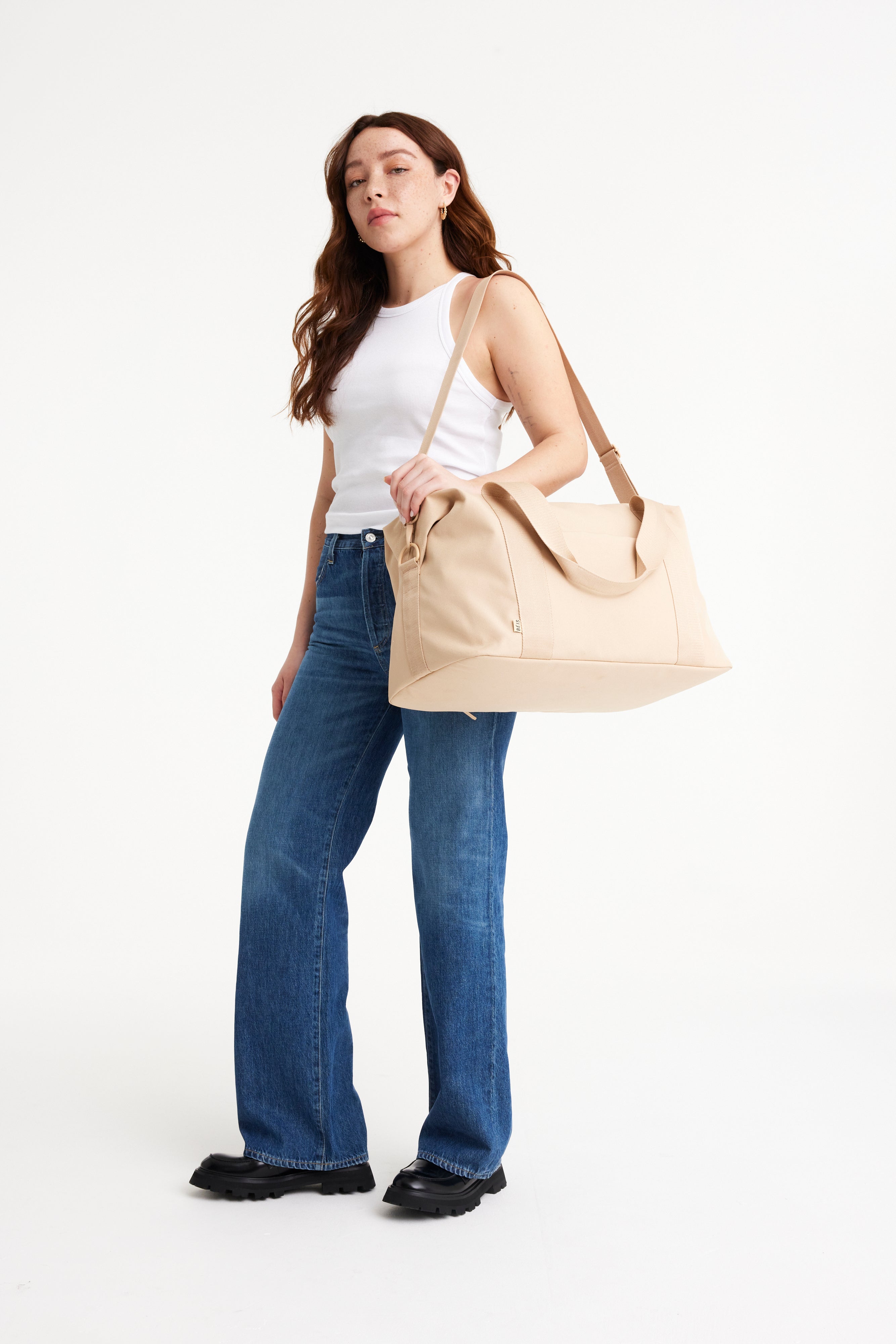Resale The B�ISics Duffle in Beige