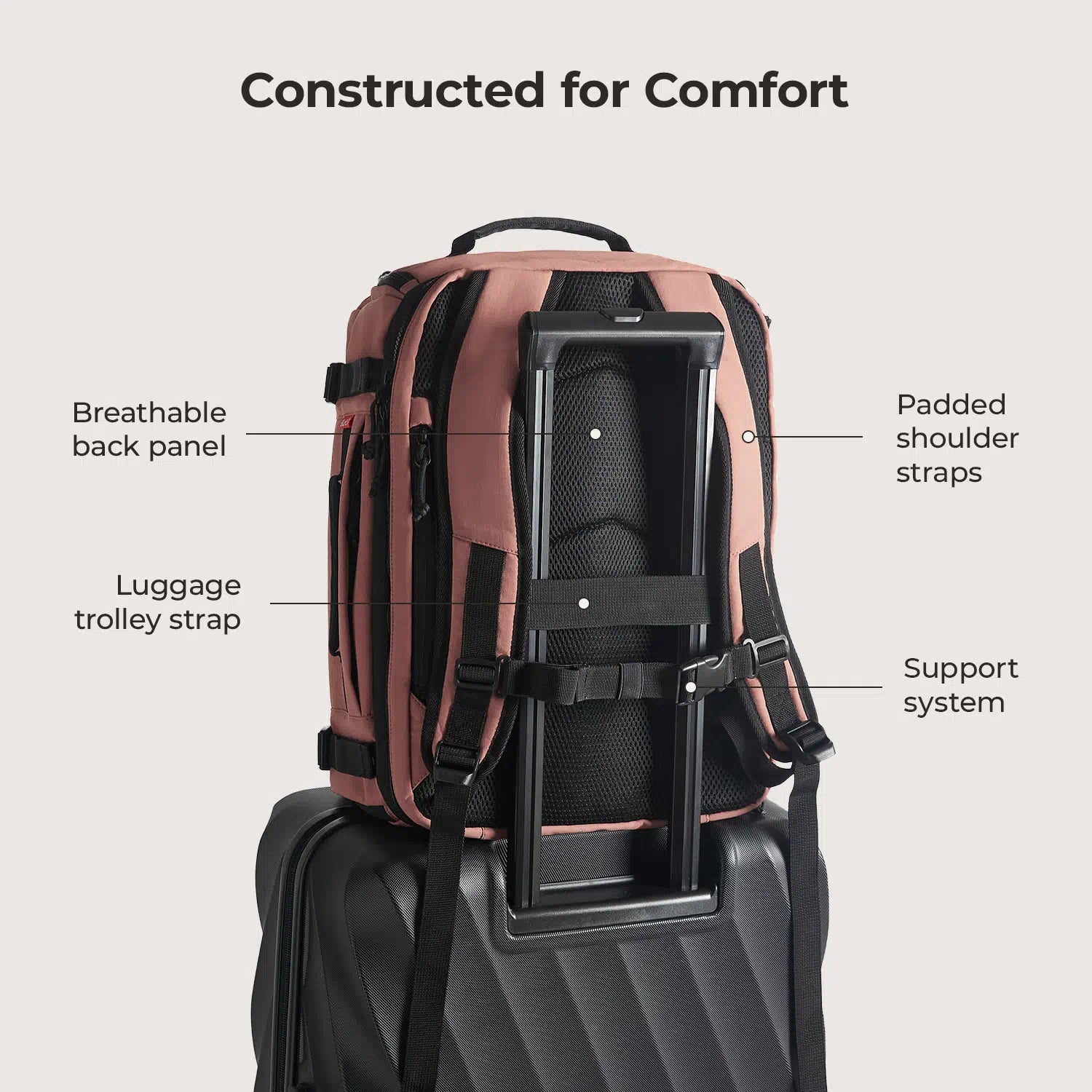 Blast Mesh Travel Backpack