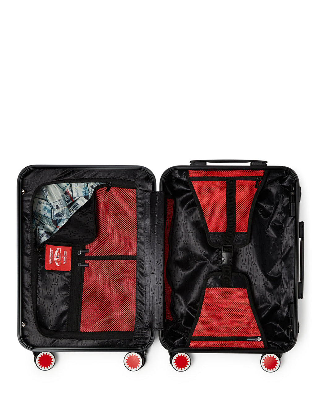 NIGHT NIGHT SHARKNAUTICS HARDSHELL CARRY-ON LUGGAGE