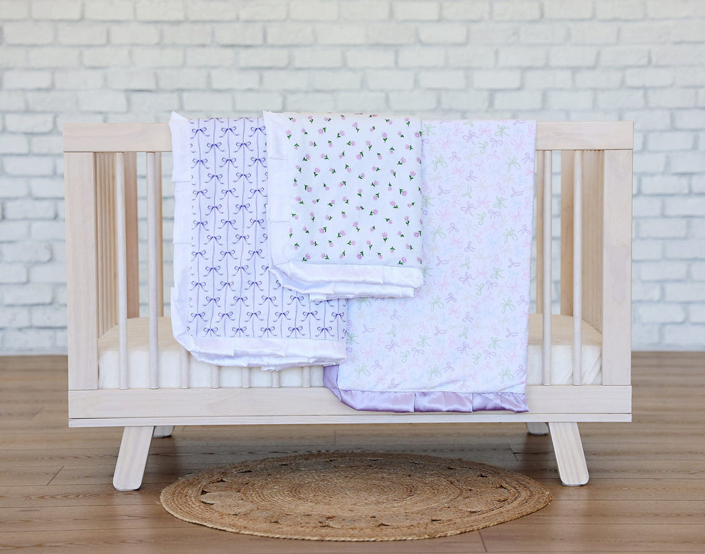 Lilac Ribbon Blanket