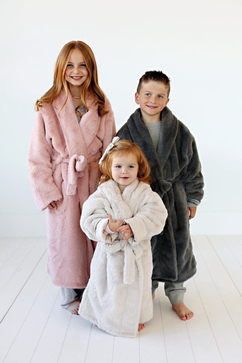 Kids Cream Robe