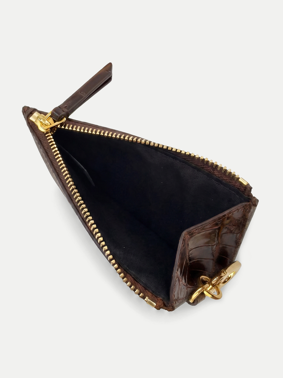 Croc-Embossed Card Holder - Image 3