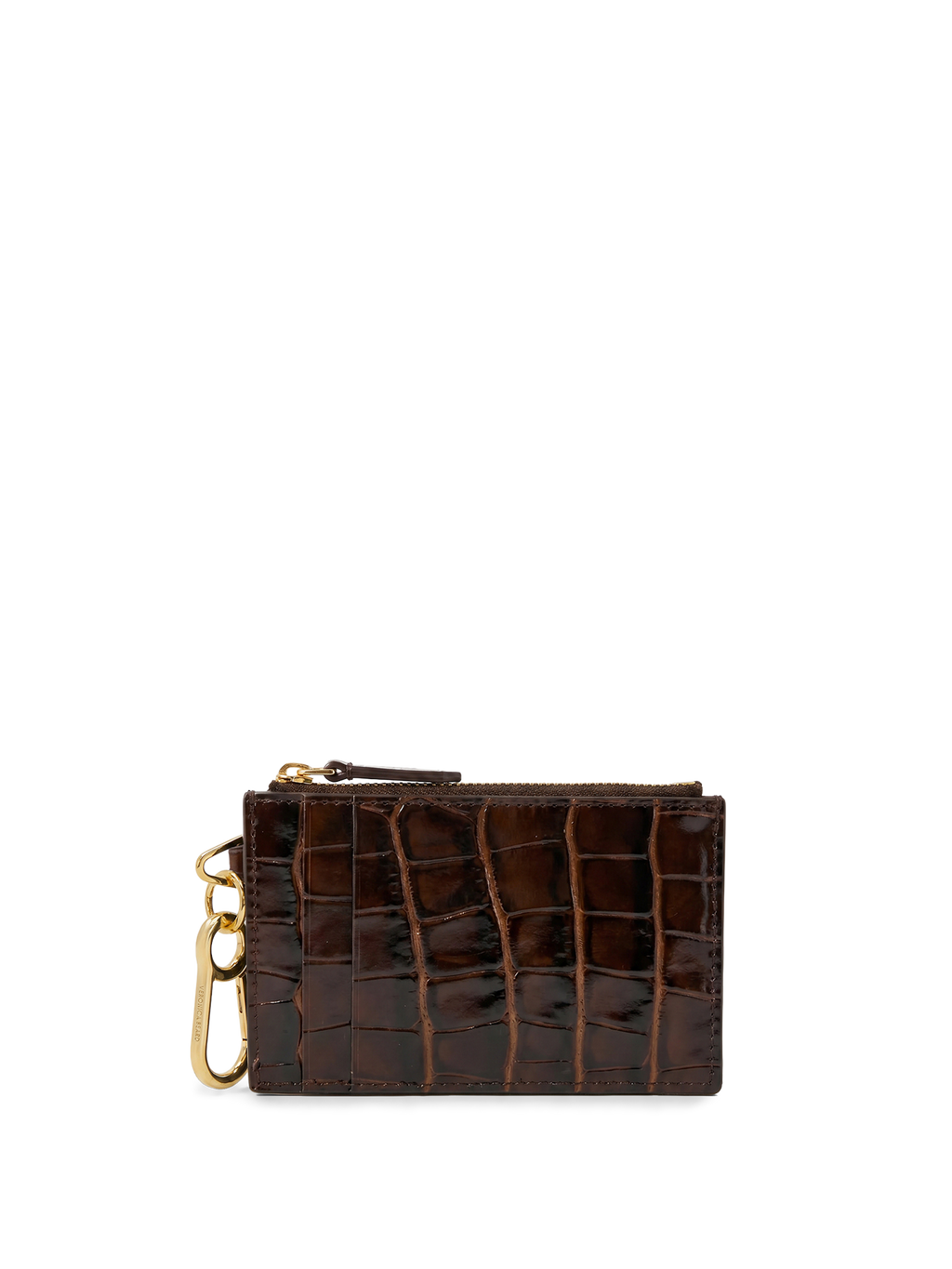 Croc-Embossed Card Holder - Image 5
