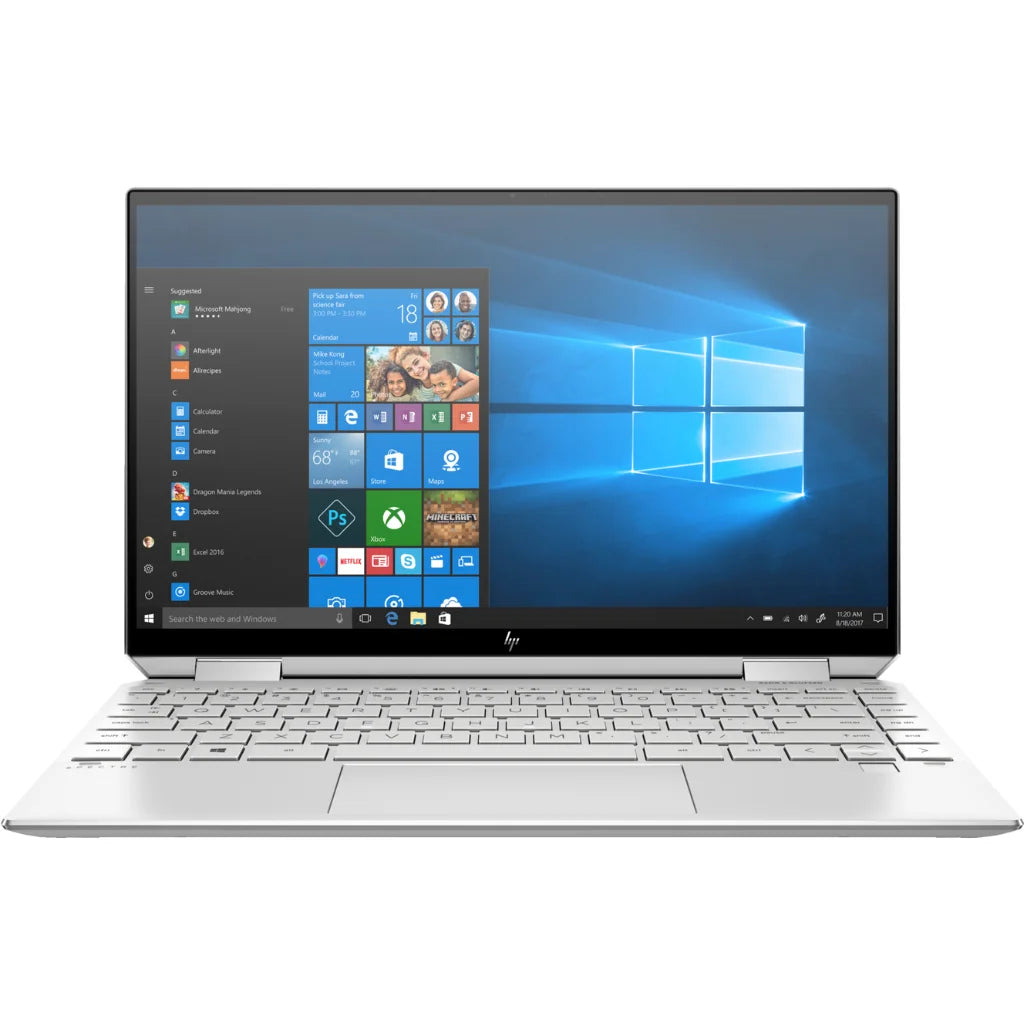 HP Spectre x360 ƒ?? 13.3" UHD AMOLED Touch ƒ?? i7-1065G7 ƒ?? 16GB RAM ƒ?? 512GB SSD ƒ?? Natural Silver ƒ?? 13-aw0020nr