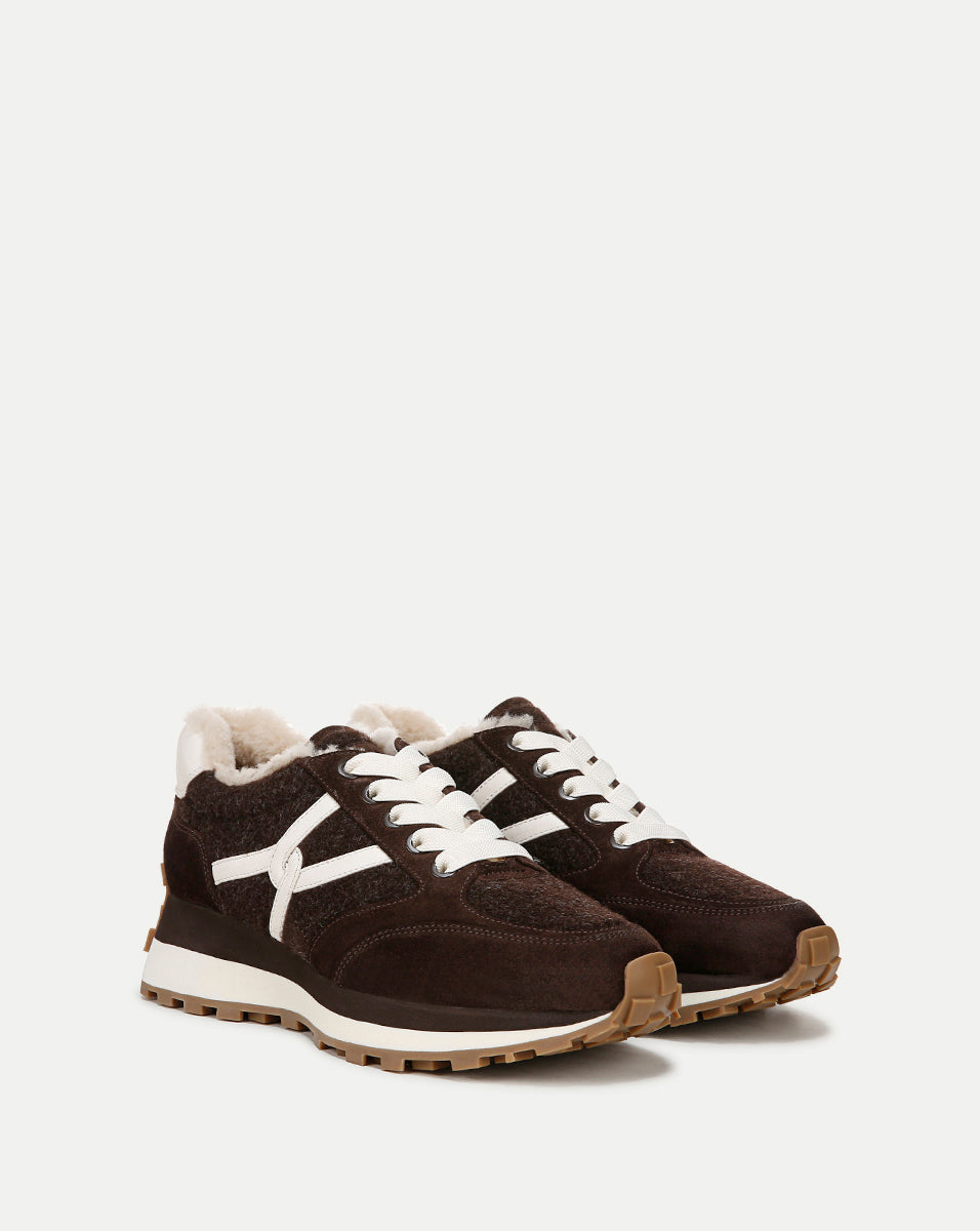 Valentina Shearling Sneaker - Image 3