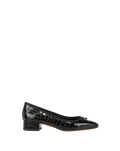 Cecile Croc-Embossed Ballet Pump - Image 5