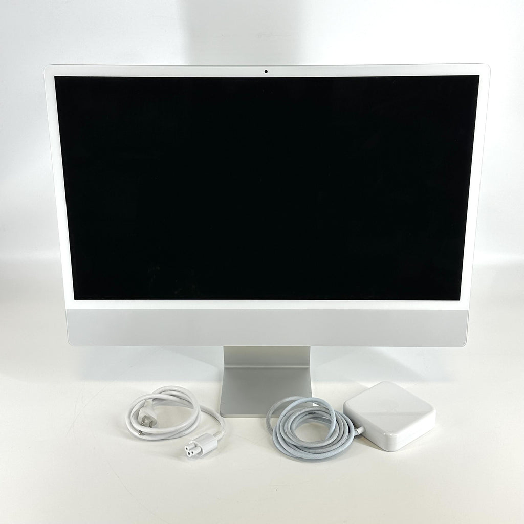 Apple iMac 24 2023 Silver 4.06 GHz M3 8-Core CPU 8GB Unified Memory 512GB Solid State Drive 10-Core GPU