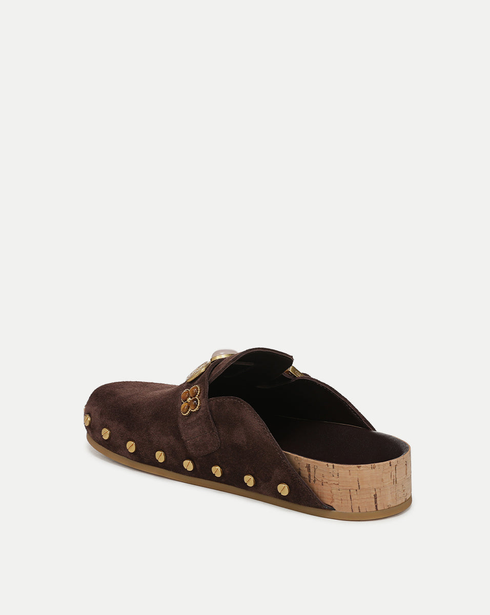 Fern Embellished Clog - Image 4