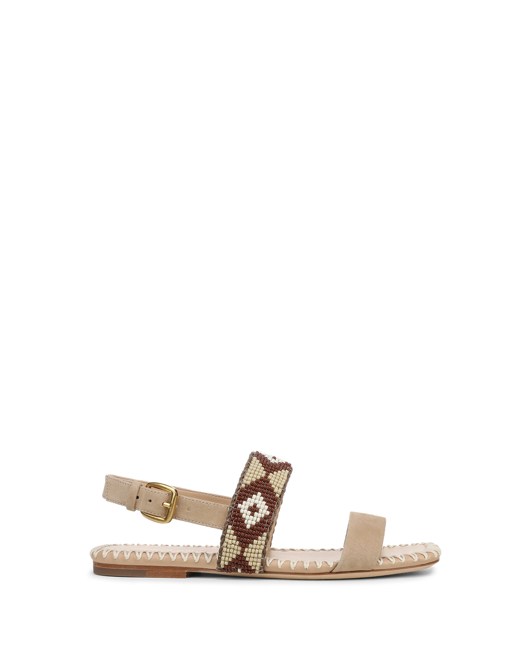 Marian Beaded Flat Sandal - Image 6