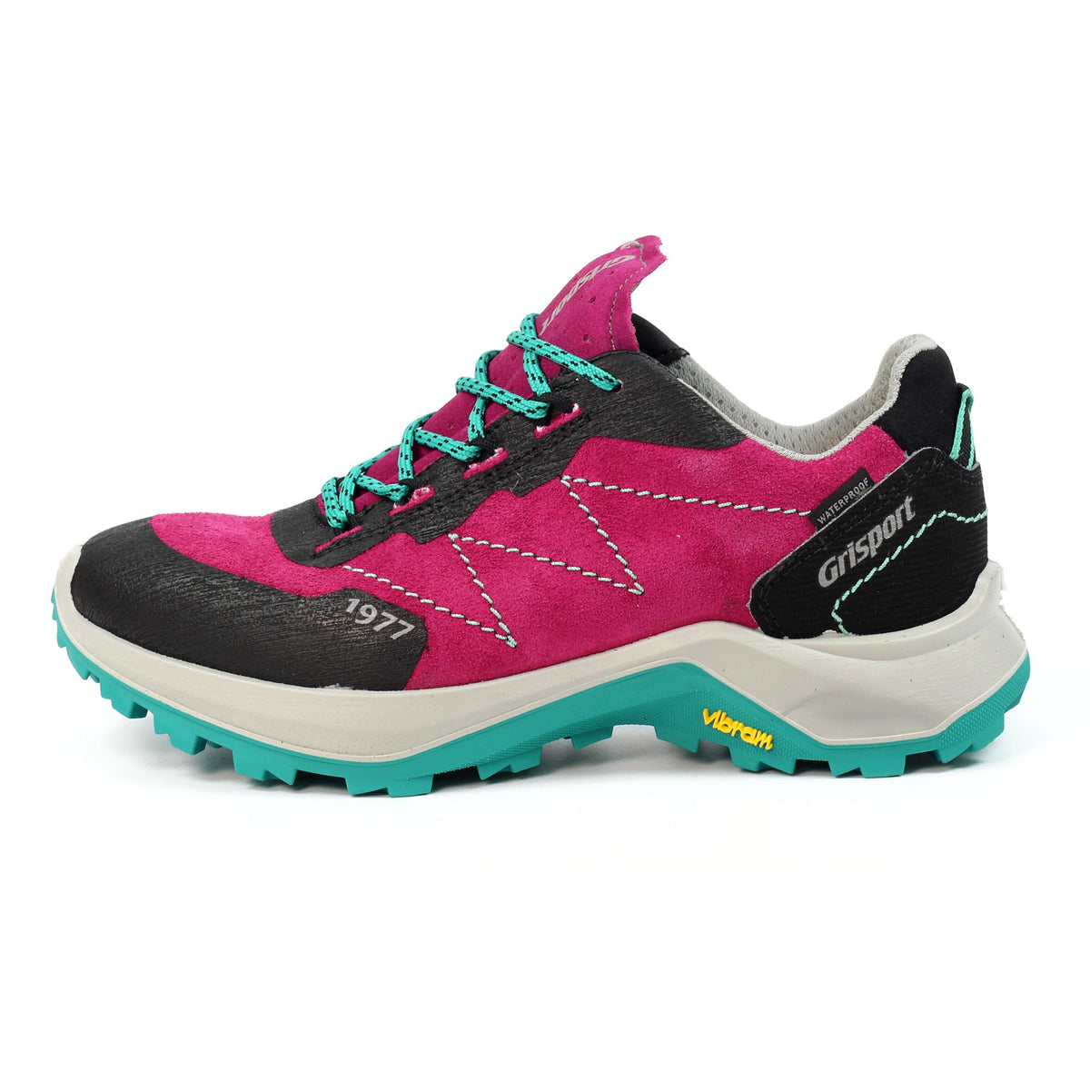 Grisport Lady Tour Waterproof Walking Shoe - Pink - Image 10