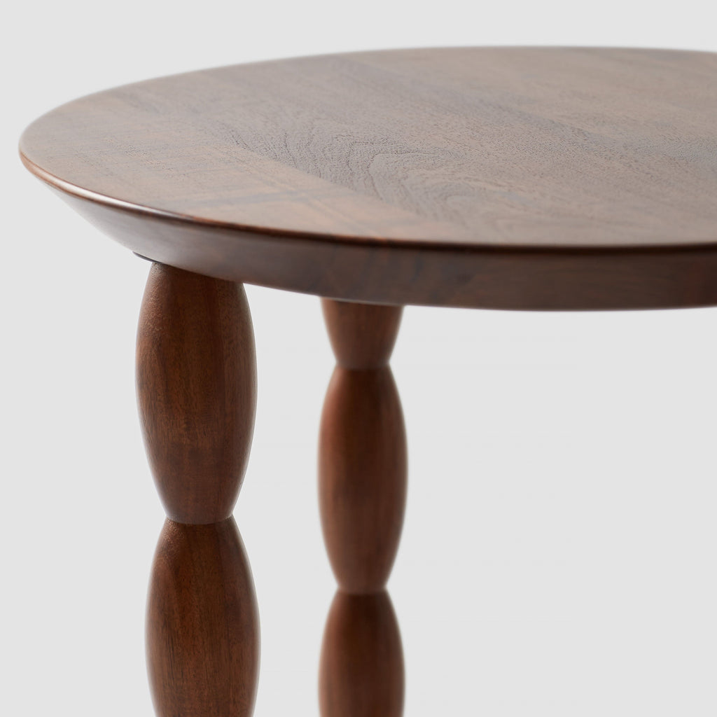 Leela Wood Side Table - Image 4