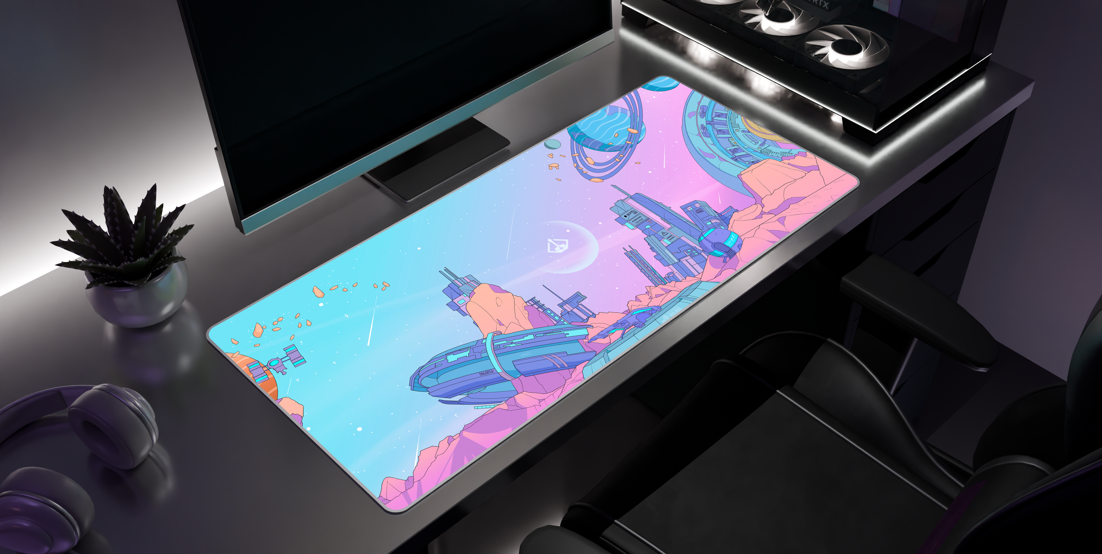 Lunarian - Desk Mat