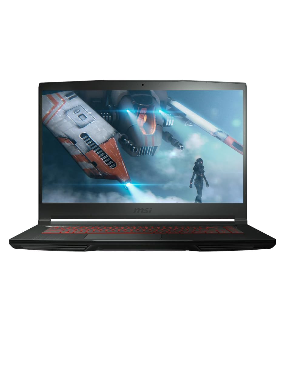 MSI GF63 Thin 11UC-1276US 15.6" Gaming Laptop, 144Hz FHD, i5-11400H, RTX 3050, 16GB RAM, 512GB SSD, GF63111276