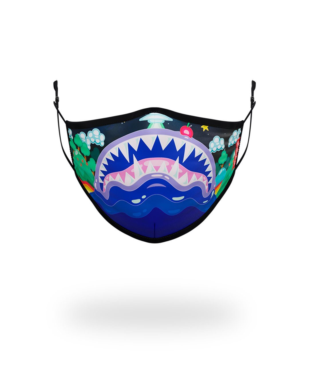 KIDS FORM FITTING MASK:  ASTRO BUBBLE