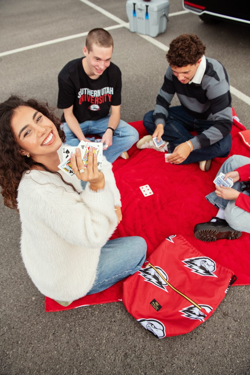 Southern Utah Thunderbirds Hooded Stadium Blanket - Everywhere Blanket
