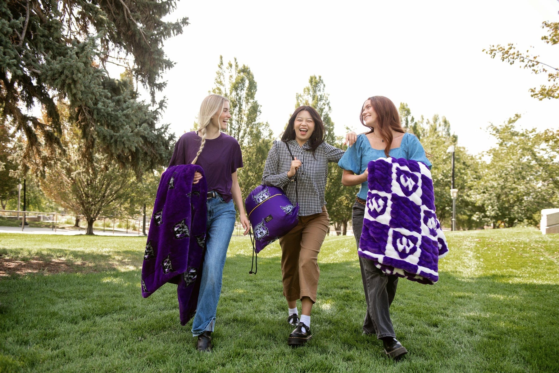 Weber State Wildcats Blanket - Lush