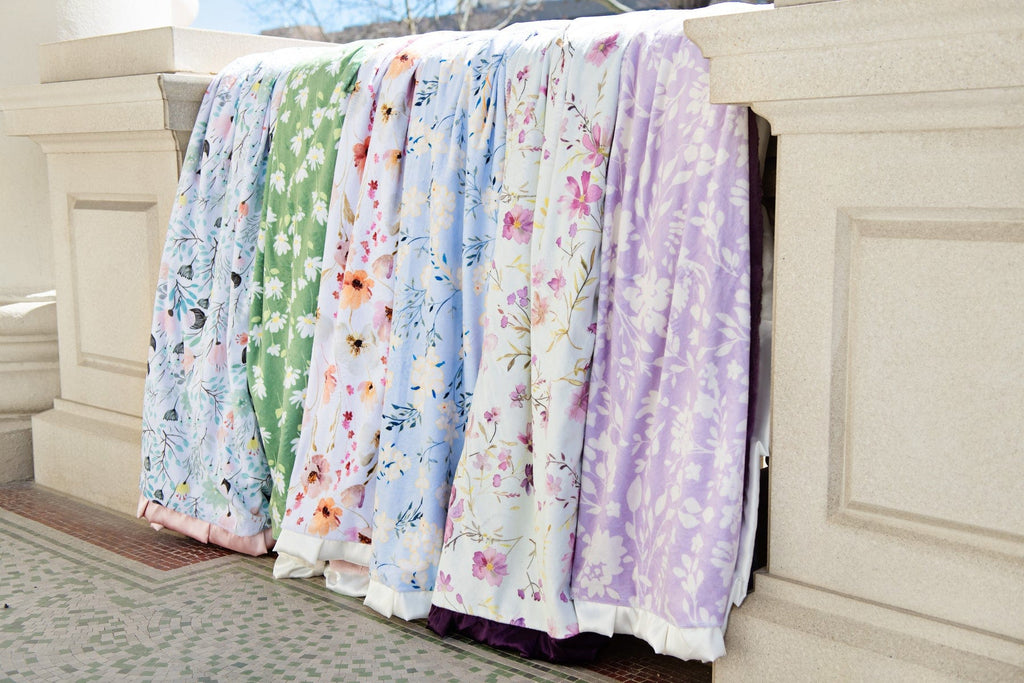 Heather Wildflower Blanket