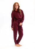 Must be Satin Pajamas - Maroon