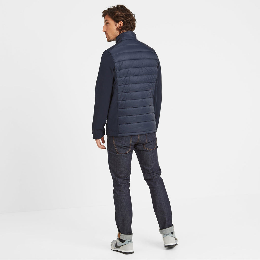 Oakham Mens Insulated Jacket - Navy - Image 3