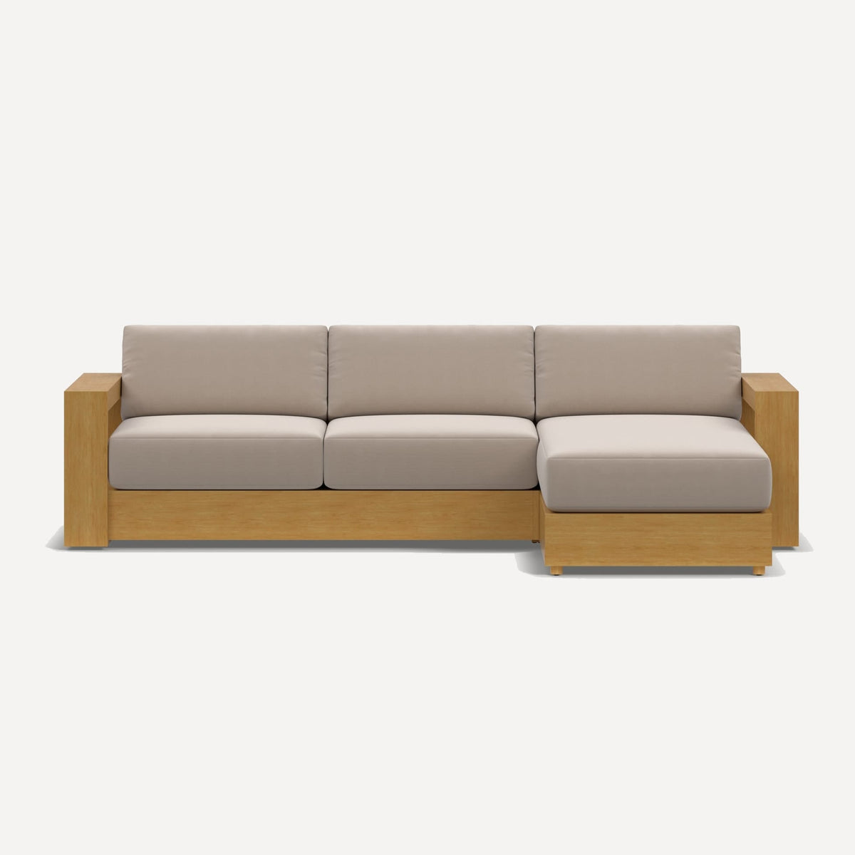 Cove Right-Facing Chaise Sectional - Sand
