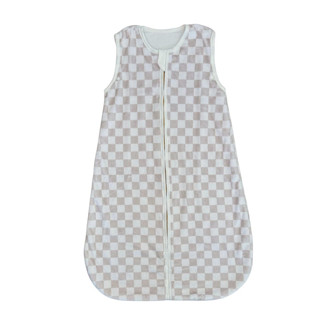Oat Check Wearable Minky Blanket