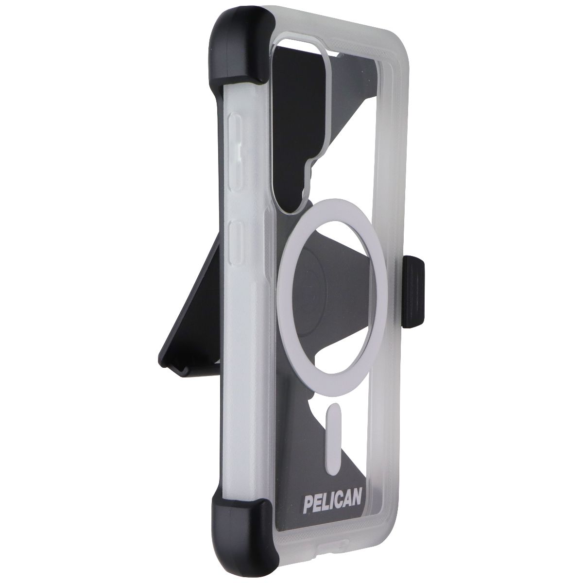 Pelican Voyager Magnetic Case + Holster for Samsung Galaxy S25 - Clear - New - Image 2