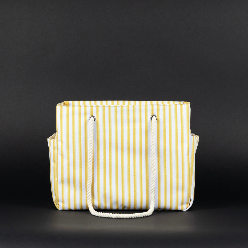 Tote Bag Yellow Stripes